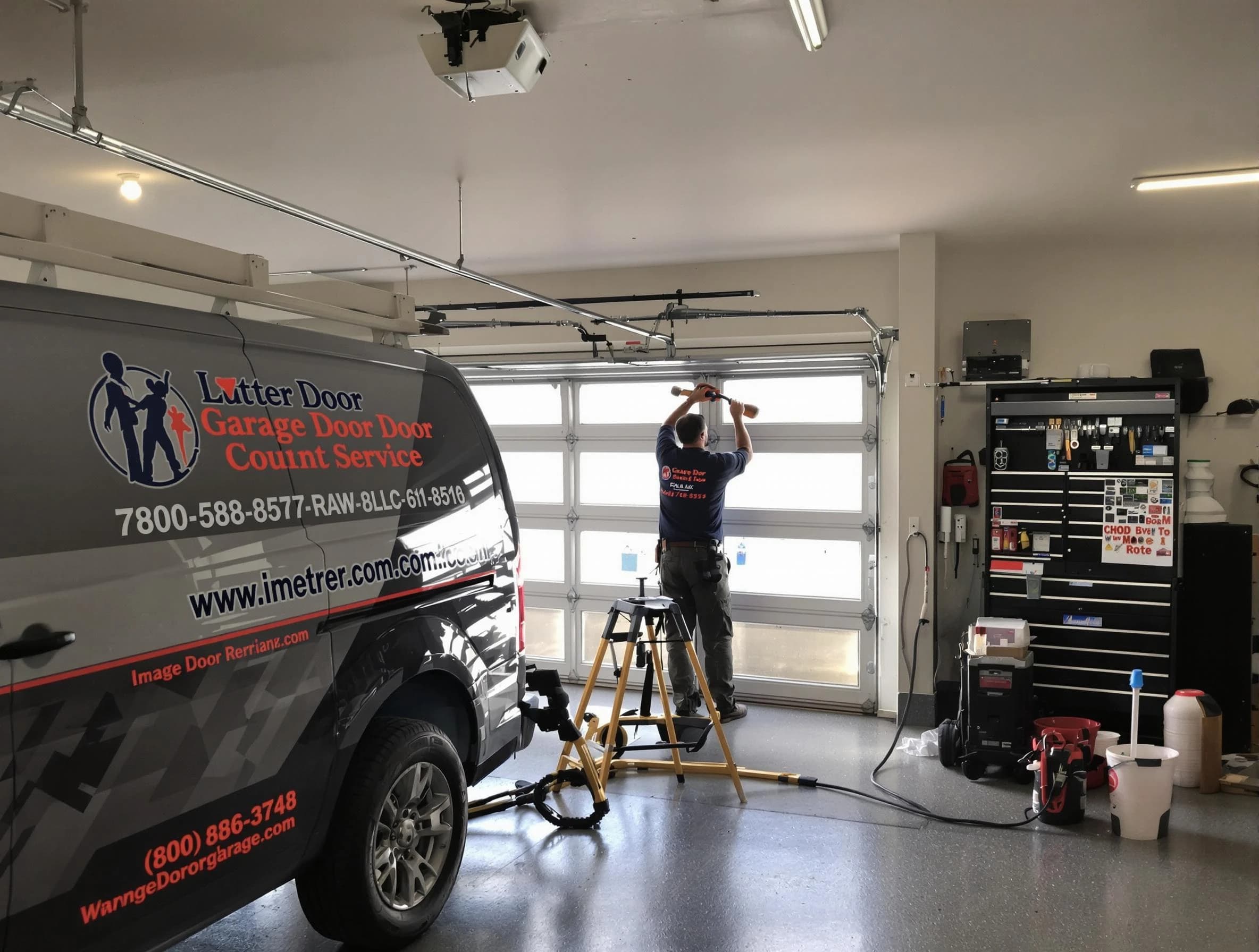 Nashua Garage Door Repair rapid response team performing same-day repair in Nashua
